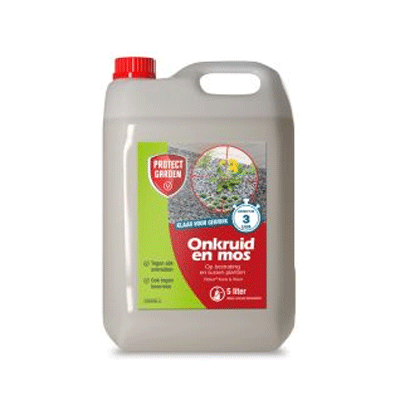 PROTECT GARDEN Flitser kant en klaar onkruid en mos 5 liter