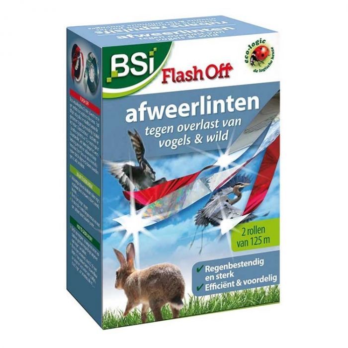 BSI Flash off Vogelafweerlinten 