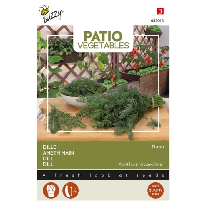 Buzzy® Patio Veggies, Dille nano