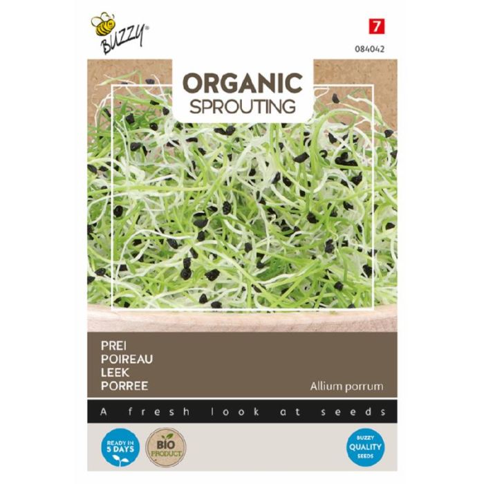 Buzzy® Organic Sprouting Prei (BIO)