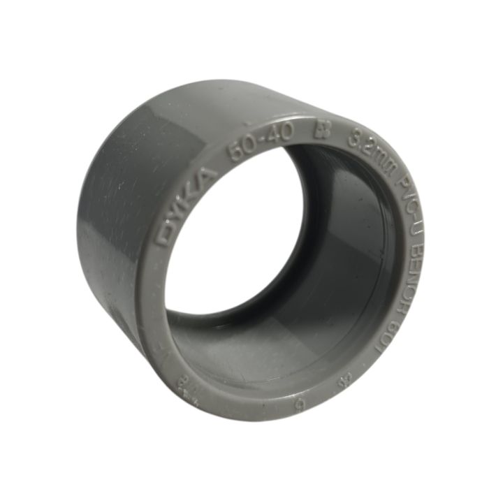 PVC verloopring 50mm naar 40 mm