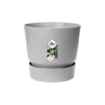 Elho Greenville bloempot rond 40cm living concrete