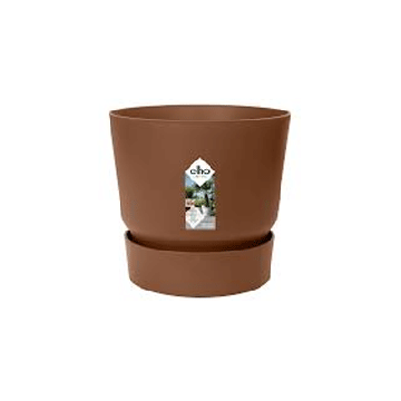 Elho Greenville bloempot rond 40cm gemberbruin