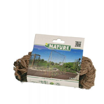 Nature Klimnet voor planten 1x3 m naturel jute